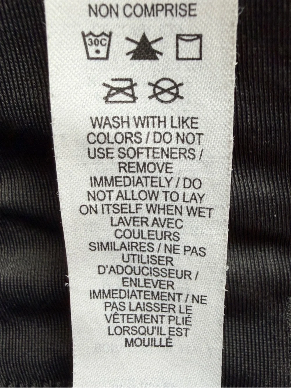 Nike Alate Minimalist Dri-FIT Padded Sports Bra Black Size 1X (Fits C-E) - Picture 8 of 9